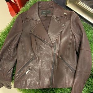 Leather jacket